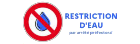 restriction de l'eau